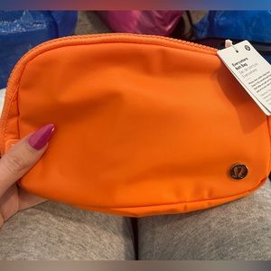 Lululemon orange NWT everywhere belt bag